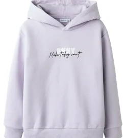 Name It Hættetrøje - NkfFinine - Misty Lilac