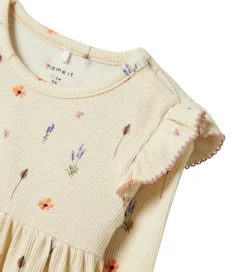 Name It Kjole - NbfOhio - Peyote Melange m. Blomster