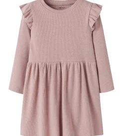 Name It Kjole - Rib - NmfSiclo - Glitter - Keepsake Lilac