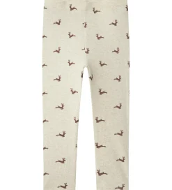 Name It Leggings - Rib - NmnRoko - Peyote Melange