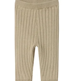Name It Leggings - Strik - Rib - NbnOmun - Island Fossil