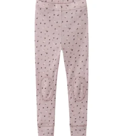 Name It Leggings - Uld/Modal - Rib - NmfWomi - Shadow Gray/Duts