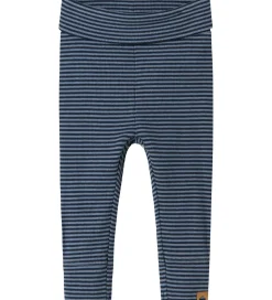 Name It Leggins - Rib - NbmBerro - Navy Blazer