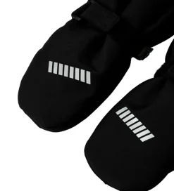 Name It Luffer m. Uldfleece - NmnSnow10 - Sort m. Lynlås