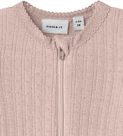 Name It Natdragt - Uld/Silke - Rib - NbfWossa - Shadow Gray