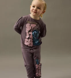 Name It Nattøj - 2-Delt - NmfOlina Stitch - Moonscape