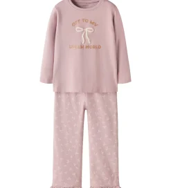 Name It Nattøj - 2-delt - NmfRagna - Keepsake Lilac m. Print