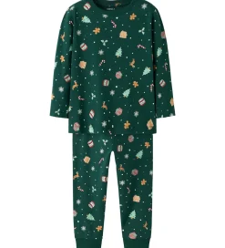 Name It Nattøj - 2-Delt - NMnVismas - Botanical Garden/Xmas AOP