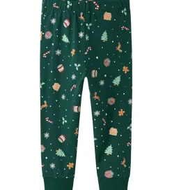 Name It Nattøj - 2-Delt - NMnVismas - Botanical Garden/Xmas AOP