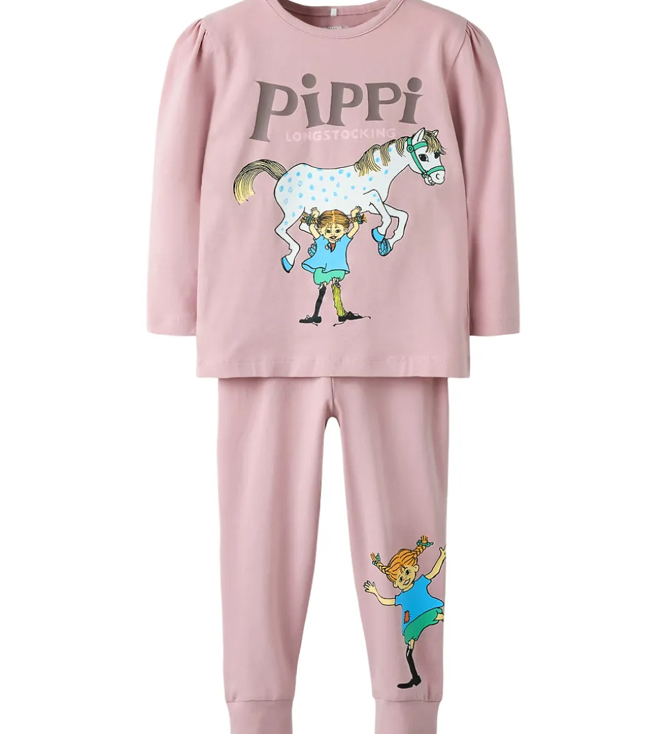Name It Nattøj - 2-delt - Pippi Langstrømpe - NmfSoleim - Keepsa