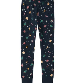 Name It Nattøj - NknVismas - Navy Blazer/Xmas AOP Navy