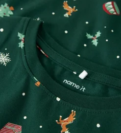 Name It Nattøj - NknVismas - Botanical Garden/Xmas AOP