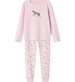 Name It Nattøj - Noos - NkfNightset - Corsage m. Print