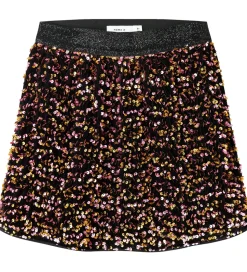 Name It Nederdel - NkfRunica - Gold Colour m. Palietter