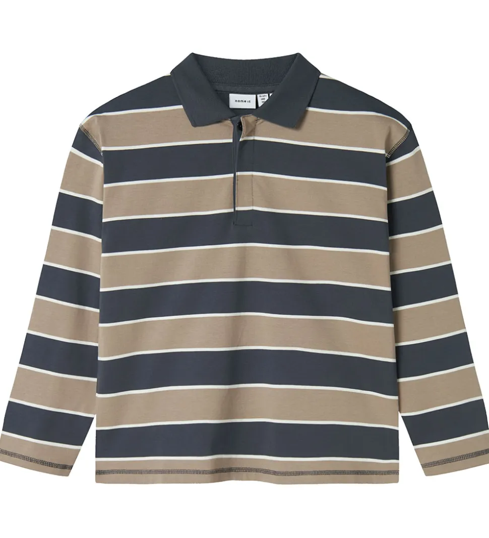 Name It Polobluse - NkmOllie - Roasted Cashew