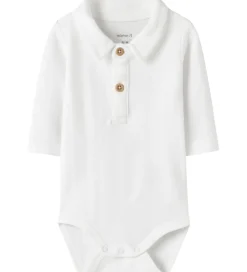 Name It Polobody l/æ - NbmRobo - Bright White