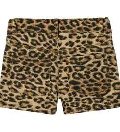 Name It Shorts - Denim - NmfRose - Silver Mink/Leopard