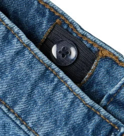 Name It Shorts - NkfRose - Medium Blue Denim/Palm Tree