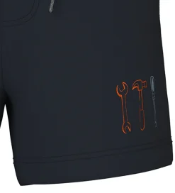 Name It Shorts - NmmHuxi - Navy Blazer m. Print