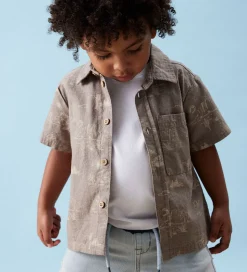 Name It Skjorte - Nmmhestern - Walnut