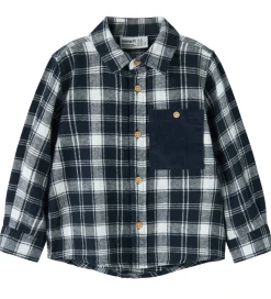 Name it Skjorte - NmmSanto - Navy Blazer