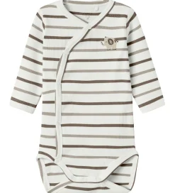 Name It Slå-om Body l/æ - Rib - NbnOfant - Cloud Dancer