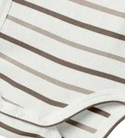 Name It Slå-om Body l/æ - Rib - NbnOfant - Cloud Dancer