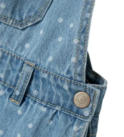 Name It Smækbukser - NmfJuliana - Light Blue Denim/Dots