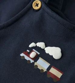 Name It Smækbukser - Sweat - NbmVonne - Navy Blazer/Train