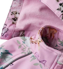 Name It Softshelldragt m. Fleece - Noos - NmfAlfa08 - Pink Laven