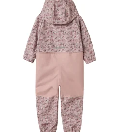 Name It Softshelldragt m. Fleece - Noos - NmfAlfa - Woodrose/Blo