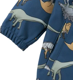 Name It Softshelldragt m. Fleece - Noos - NmmAlfa08 - Dark Demin