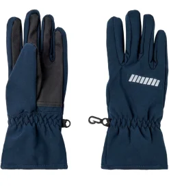 Name It Softshellhandsker m. Fleece - Noos - NknAlfa - Dark Sapp