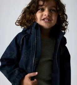 Name It Softshelljakke m. Fleece - NmmAlfa08 - Dark Sapphire m.