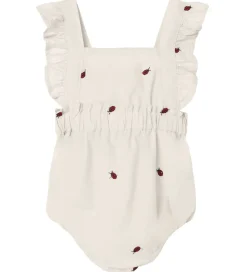 Name It Sommerdragt - NbfFerilla - Jet Stream m. Mariehøner