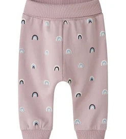 Name It Sweatpants - NbfVimone - Keepsake Lilac/Rainbow