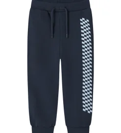 Name It Sweatpants - NmmVoltinus - Navy Blazer/Check Flag