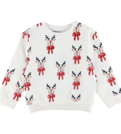 Name It Sweatshirt - NmfRomia - Cloud Dancer