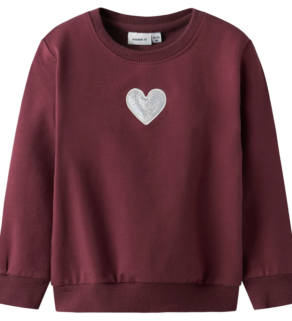Name It Sweatshirt - NmfSakkina - Burgundy