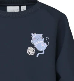 Name It Sweatshirt - NmfVenus - Navy Blazer/Cat Yarn