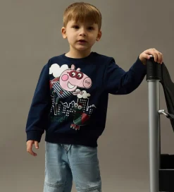 Name It Sweatshirt - NmmOlin Peppa Pig - Navy Blazer