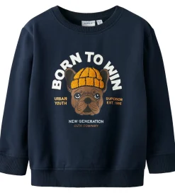 Name It Sweatshirt - NmmRiguna - Navy Blazer