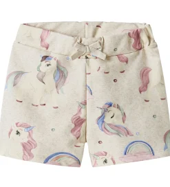 Name It Sweatshorts - NmfDarlinga - Peyote Melange