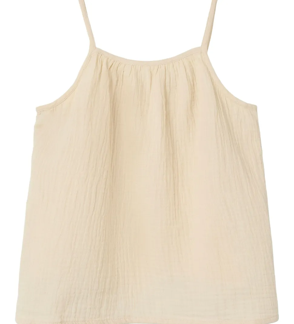 Name It Top - Musselin - Strap - NkfHisa - Brazzilian Sand