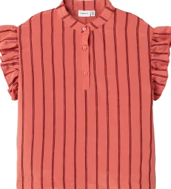 Name It Top - NkfHeik - Spiced Coral/Madder Brown