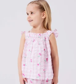 Name It Top - NmfJerriane - Rosebloom m. Kirsebær