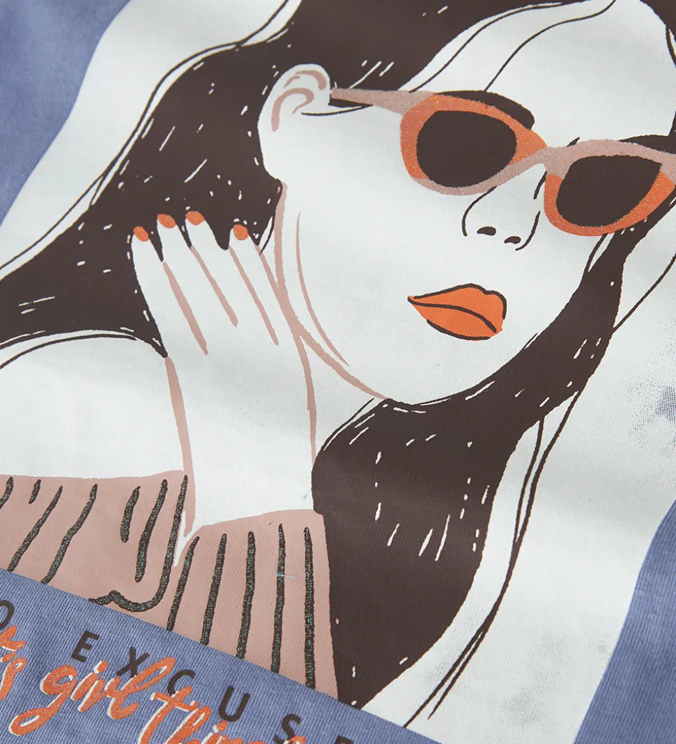 Name It T-shirt - NkfObia - Blue Ice