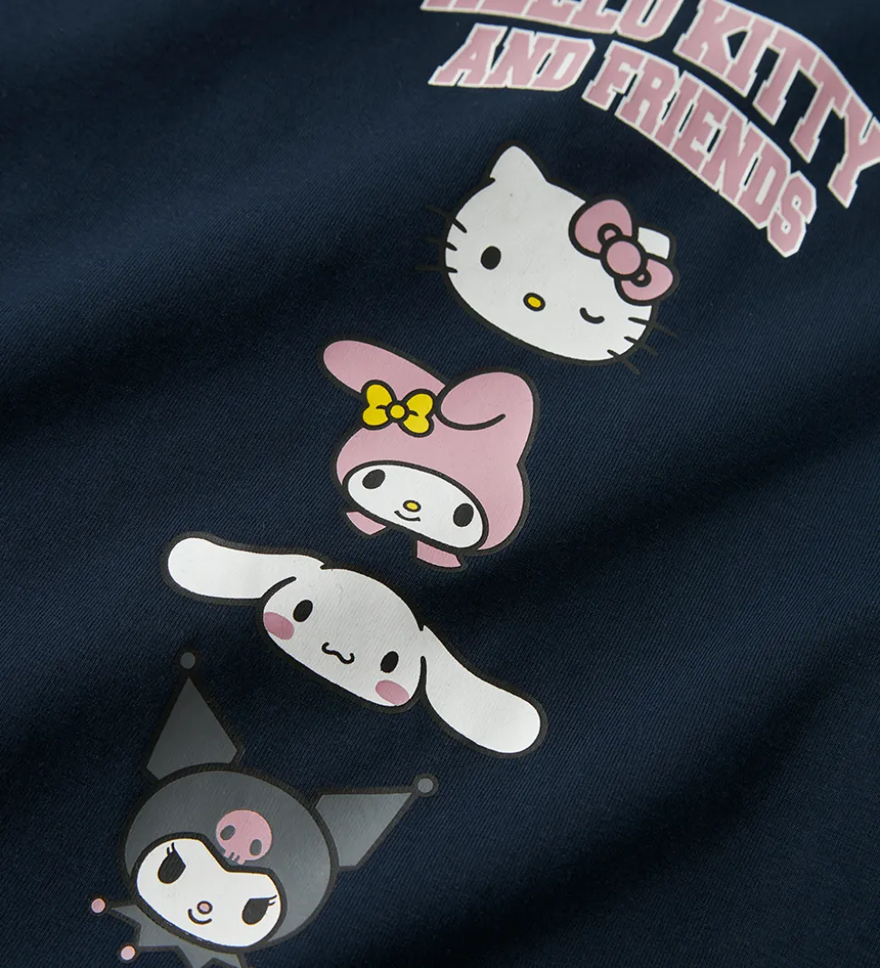 Name It T-shirt - NkfOda - Hello Kitty - Navy Blazer