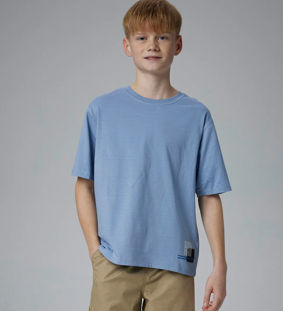 Name It T-Shirt - NkmOakley - Rain Washed