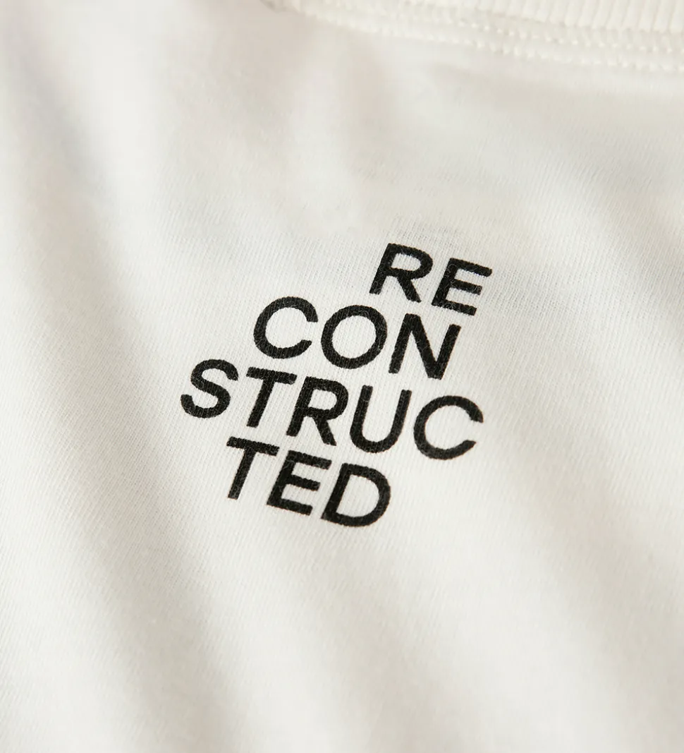 Name It T-Shirt - NkmOakley - Cloud Dancer